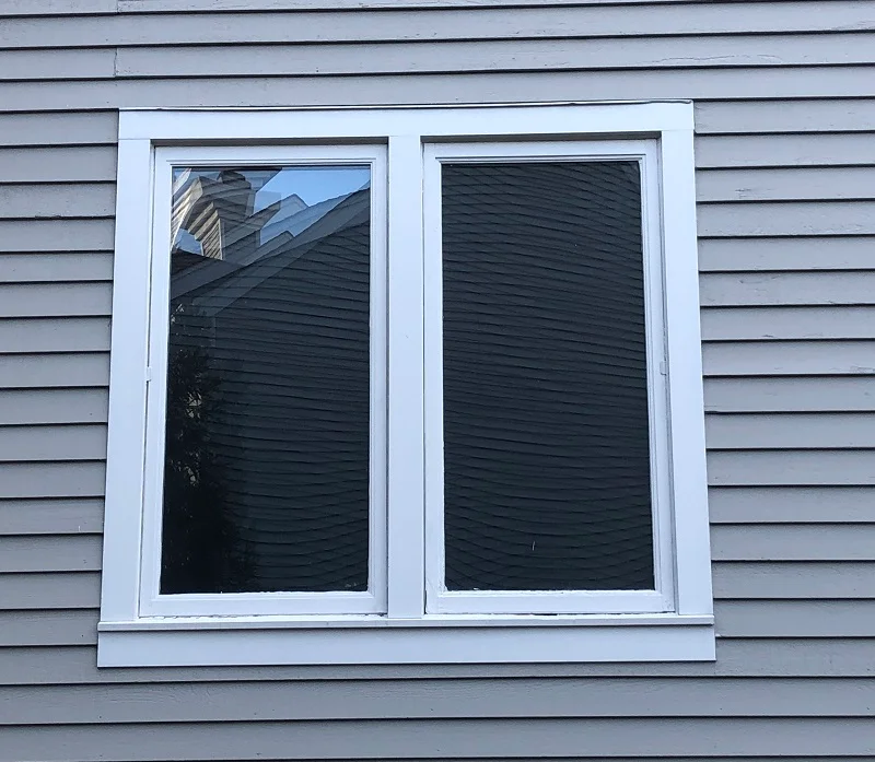 This double casement window in Scarsdale will be replaced